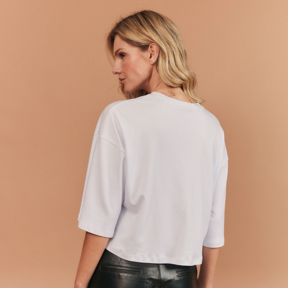 T-SHIRT ABA OFF WHITE