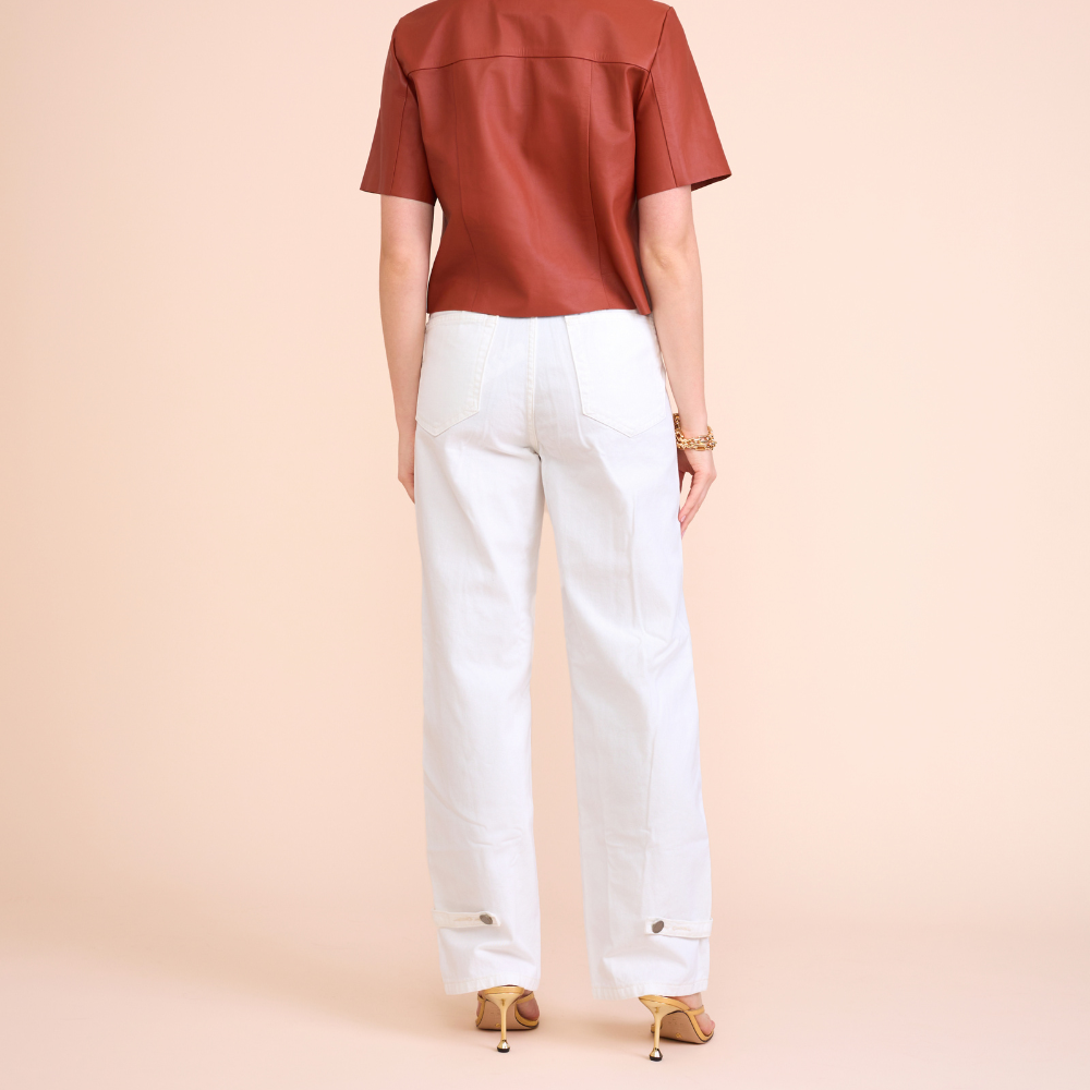 CALÇA COTTON NUBIA V26 OFF WHITE