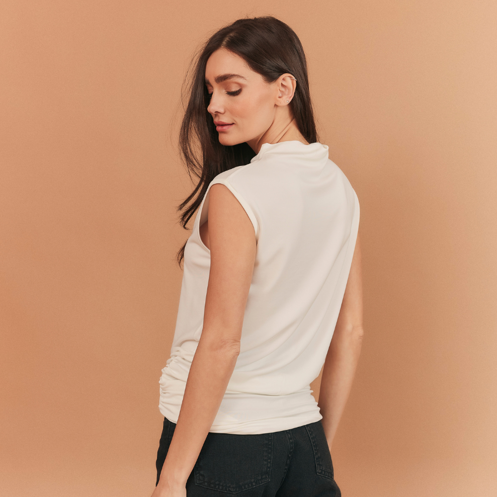 BLUSA JULIA JERSEY OFF WHITE