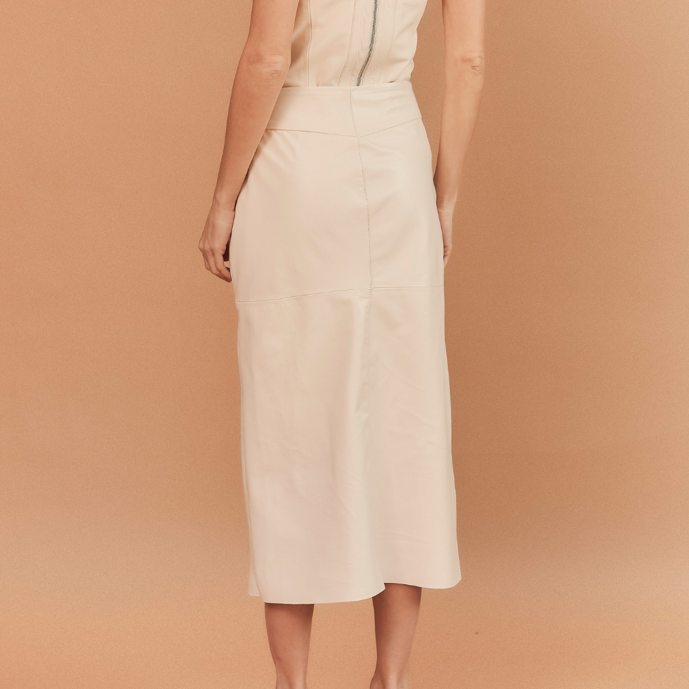 SAIA MARINA COURO OFF WHITE