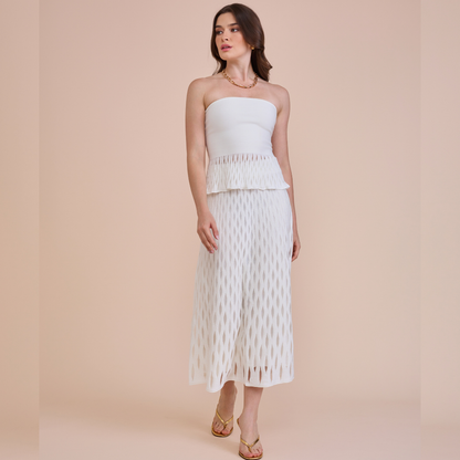 SAIA SILVIA TRICOT V26 OFF WHITE