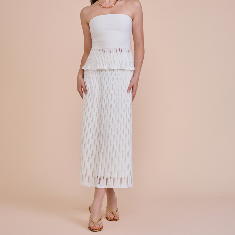 SAIA SILVIA TRICOT V26 OFF WHITE