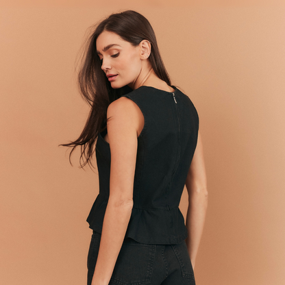 BLUSA MAITE JEANS BLACK JEANS