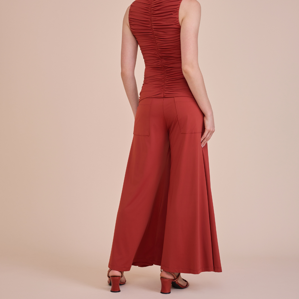 CALÇA PANTALONA ANGEL V26 VERMELHO ESCURO