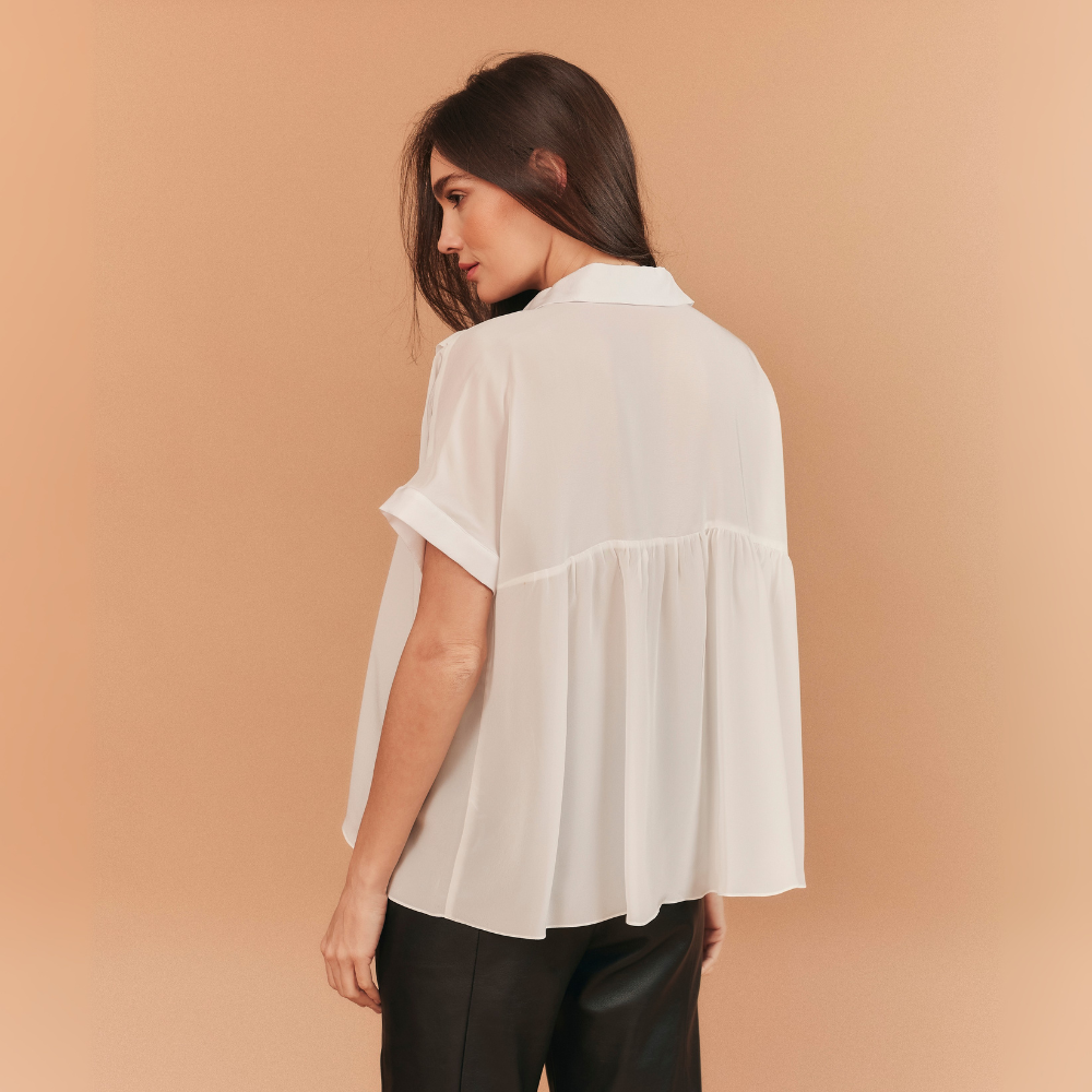 BLUSA LEDA OFF WHITE