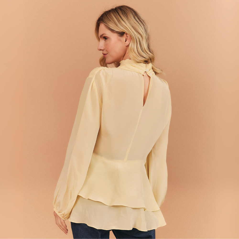 BLUSA LOREN AMARELO