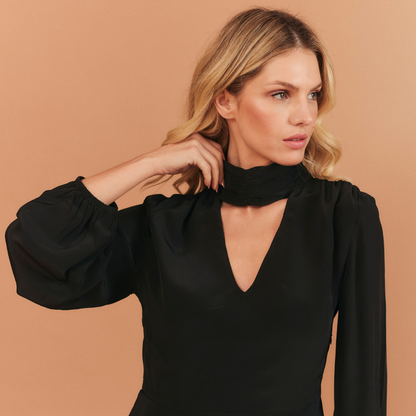 BLUSA LOREN PRETO