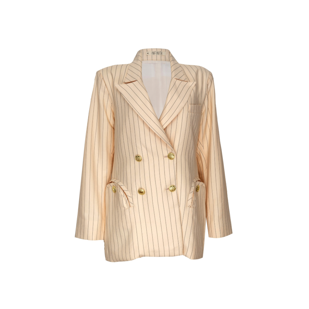 BLAZER BARBARA BEGE CLARO